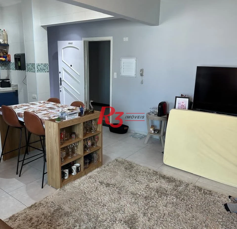 Apartamento com 2 dormitórios à venda, 72 m² por R$ 650.000,00 - José Menino - Santos/SP