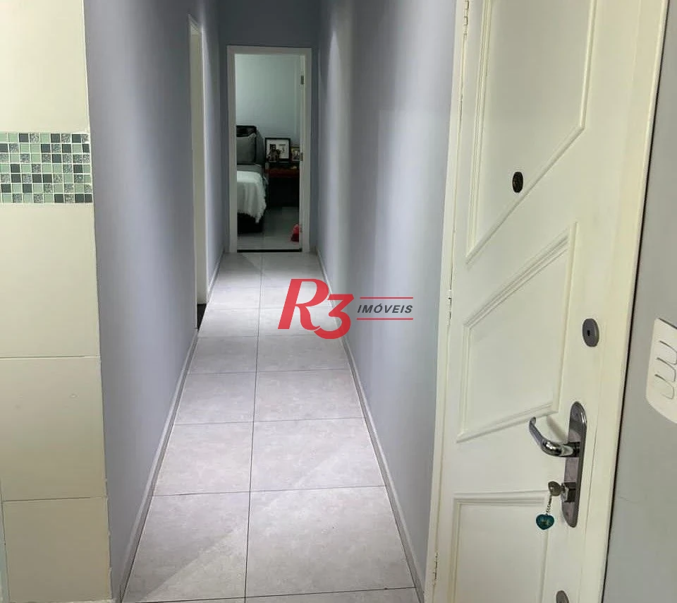 Apartamento com 2 dormitórios à venda, 72 m² por R$ 650.000,00 - José Menino - Santos/SP