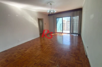 Apartamento com 2 dormitórios para alugar, 74 m² por R$ 4.400,00/mês - Pompéia - Santos/SP