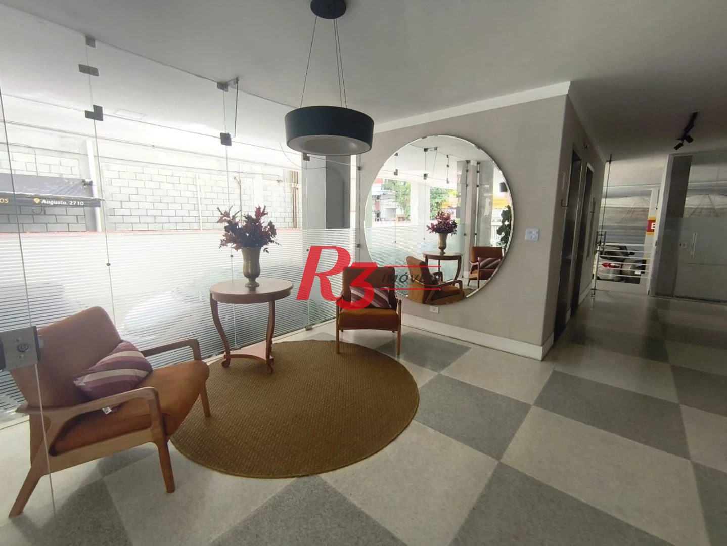 Apartamento com 2 dormitórios para alugar, 74 m² por R$ 4.400,00/mês - Pompéia - Santos/SP