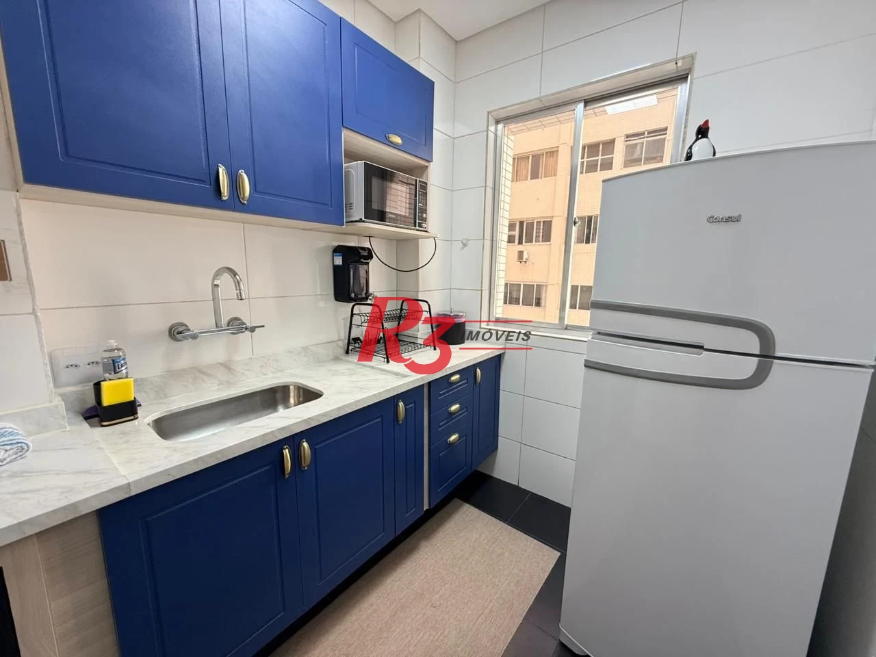 Apartamento com 2 dormitórios à venda, 96 m² por R$ 900.000,00 - Embaré - Santos/SP