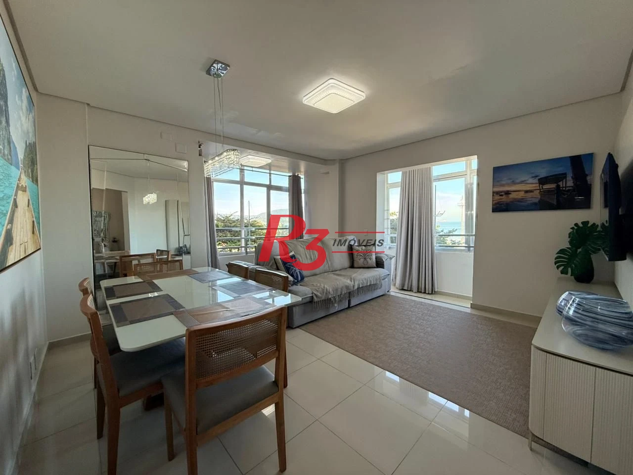 Apartamento com 2 dormitórios à venda, 96 m² por R$ 900.000,00 - Embaré - Santos/SP