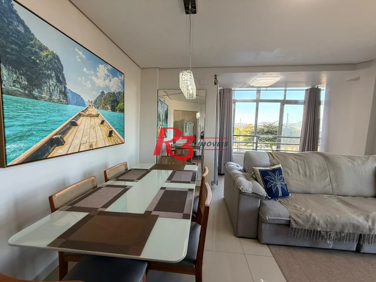 Apartamento com 2 dormitórios à venda, 96 m² por R$ 900.000,00 - Embaré - Santos/SP