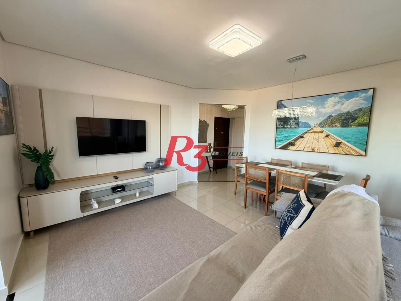 Apartamento com 2 dormitórios à venda, 96 m² por R$ 900.000,00 - Embaré - Santos/SP