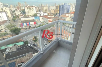 Apartamento com 2 dormitórios, 56 m² - venda por R$ 695.000,00 ou aluguel por R$ 4.700,02/mês - Macuco - Santos/SP