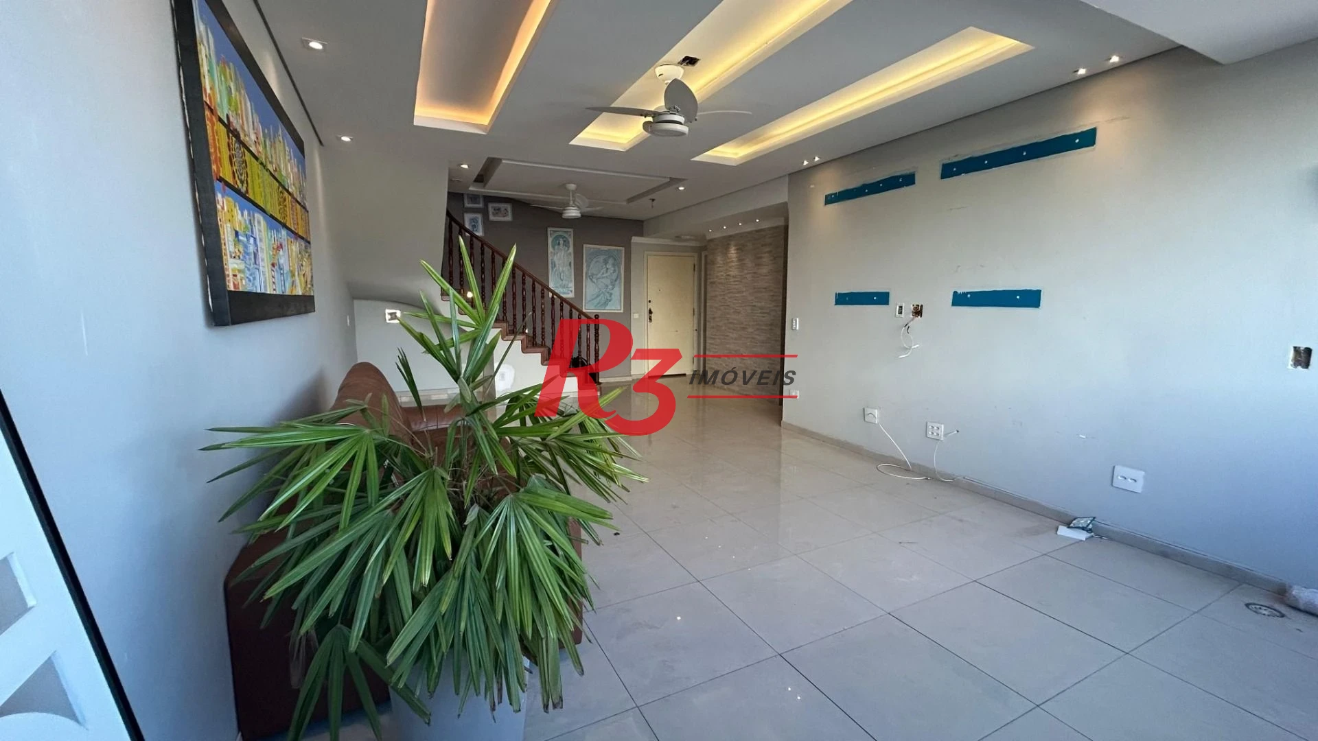 Cobertura com 3 dormitórios à venda, 275 m² por R$ 1.600.000,00 - Embaré - Santos/SP