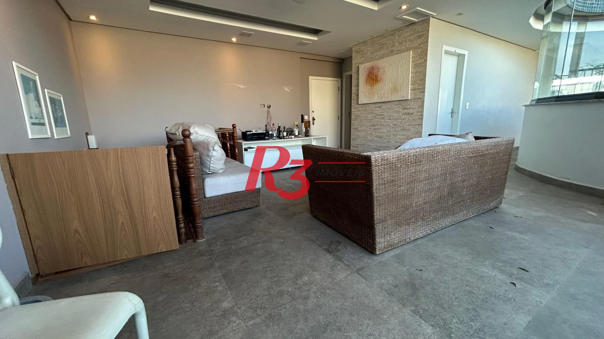 Cobertura com 3 dormitórios à venda, 275 m² por R$ 1.600.000,00 - Embaré - Santos/SP