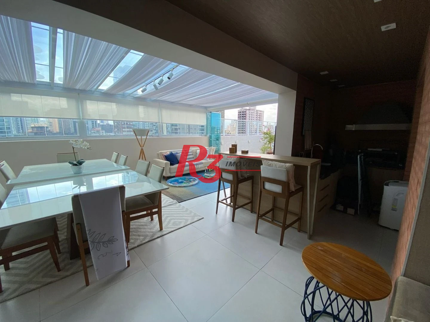 Apartamento Garden com 2 dormitórios à venda, 270 m² por R$ 2.600.000,00 - Embaré - Santos/SP