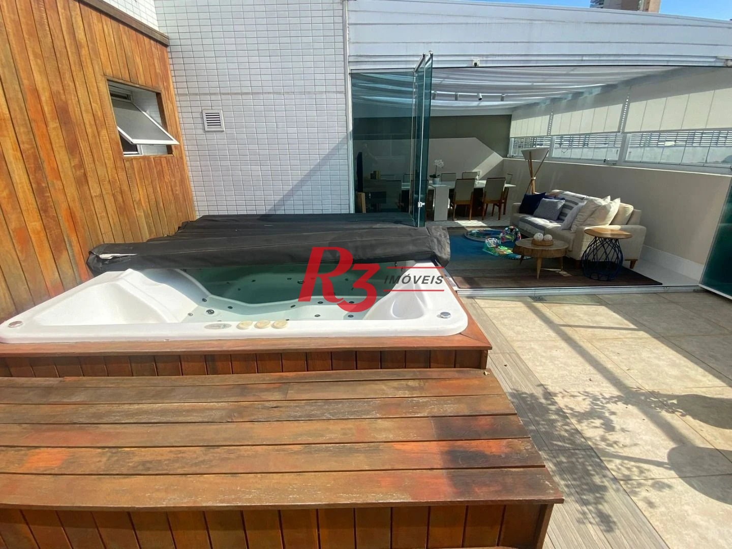 Apartamento Garden com 2 dormitórios à venda, 270 m² por R$ 2.600.000,00 - Embaré - Santos/SP