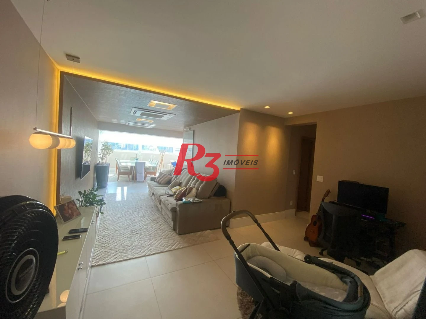 Apartamento Garden com 2 dormitórios à venda, 270 m² por R$ 2.600.000,00 - Embaré - Santos/SP