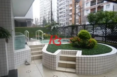 Apartamento com 2 dormitórios à venda, 114 m² por R$ 550.000,00 - Boqueirão - Santos/SP