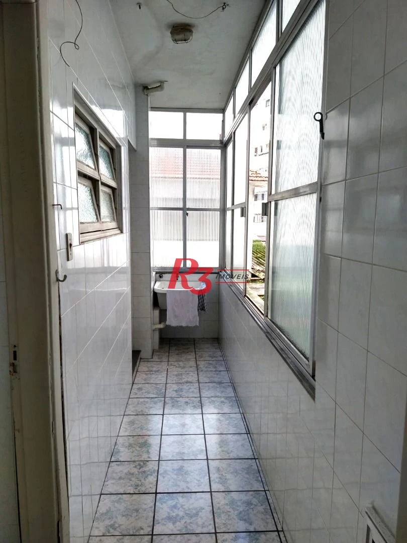 Apartamento com 2 dormitórios à venda, 114 m² por R$ 550.000,00 - Boqueirão - Santos/SP