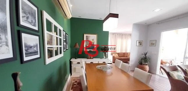 Cobertura com 3 dormitórios à venda, 189 m² por R$ 2.100.000,00 - Ponta da Praia - Santos/SP