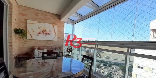 Cobertura com 3 dormitórios à venda, 189 m² por R$ 2.100.000,00 - Ponta da Praia - Santos/SP