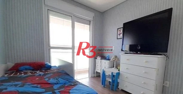 Cobertura com 3 dormitórios à venda, 189 m² por R$ 2.100.000,00 - Ponta da Praia - Santos/SP