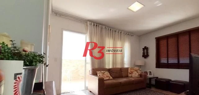 Cobertura com 3 dormitórios à venda, 189 m² por R$ 2.100.000,00 - Ponta da Praia - Santos/SP