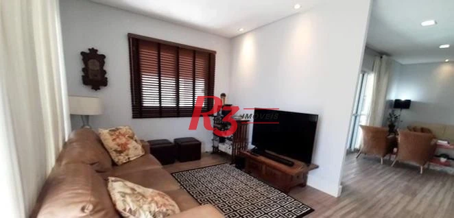 Cobertura com 3 dormitórios à venda, 189 m² por R$ 2.100.000,00 - Ponta da Praia - Santos/SP
