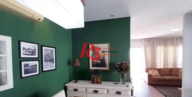Cobertura com 3 dormitórios à venda, 189 m² por R$ 2.100.000,00 - Ponta da Praia - Santos/SP