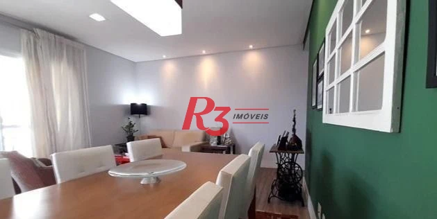 Cobertura com 3 dormitórios à venda, 189 m² por R$ 2.100.000,00 - Ponta da Praia - Santos/SP