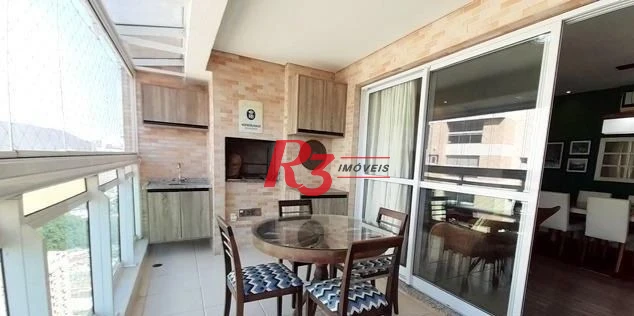 Cobertura com 3 dormitórios à venda, 189 m² por R$ 2.100.000,00 - Ponta da Praia - Santos/SP