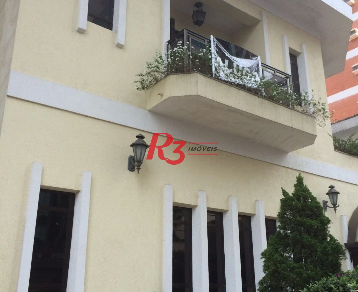 Casa com 5 dormitórios, 270 m² - venda por R$ 2.075.000,00 ou aluguel por R$ 11.500,00/mês - Ponta da Praia - Santos/SP