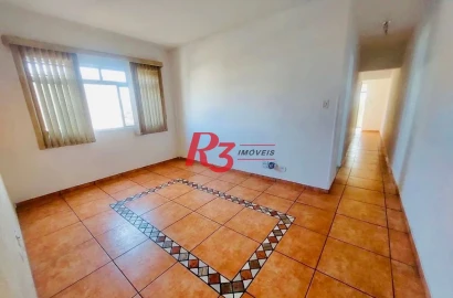 Apartamento com 2 dormitórios à venda, 64 m² por R$ 450.000,00 - Aparecida - Santos/SP