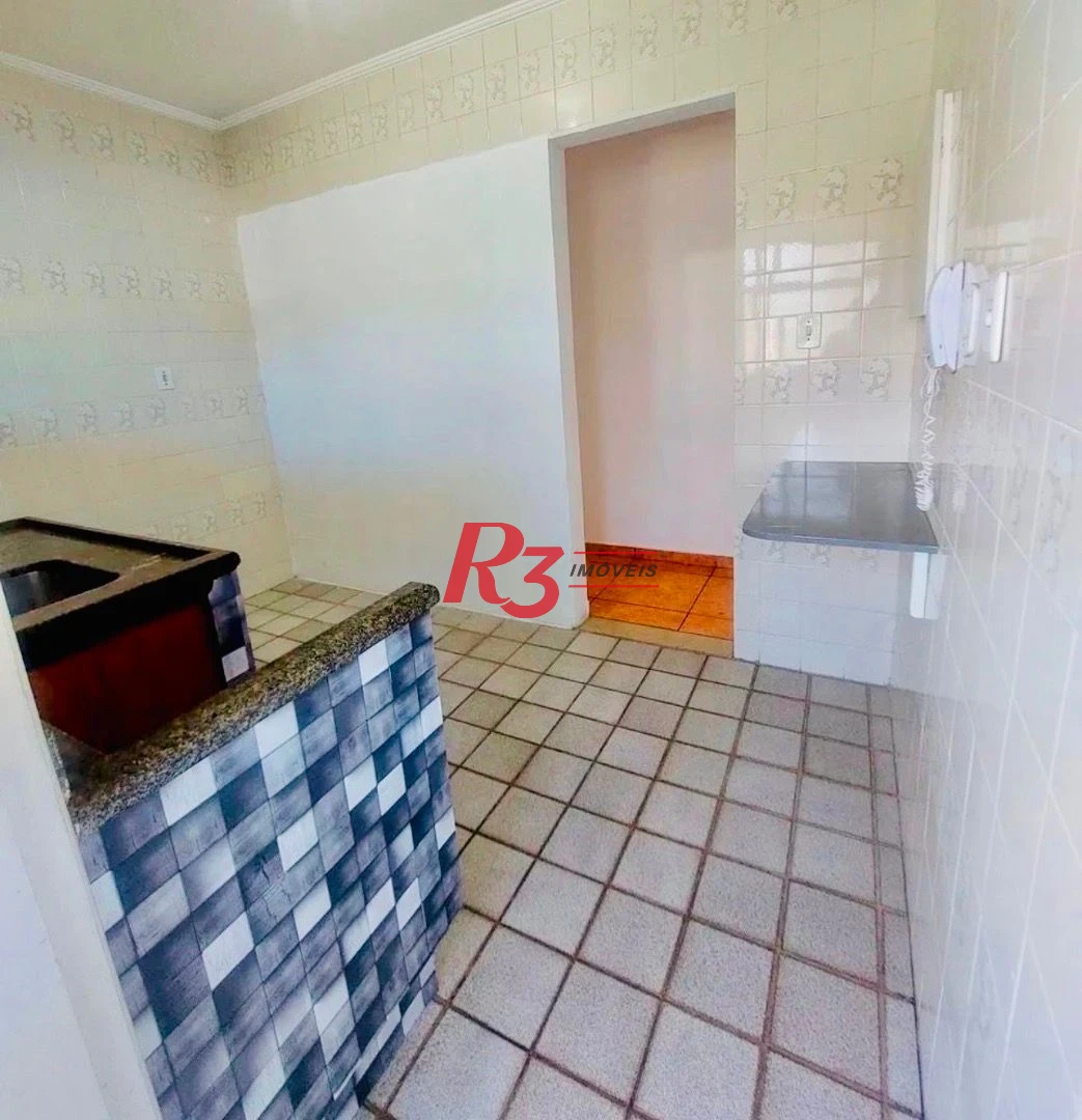 Apartamento com 2 dormitórios à venda, 64 m² por R$ 450.000,00 - Aparecida - Santos/SP