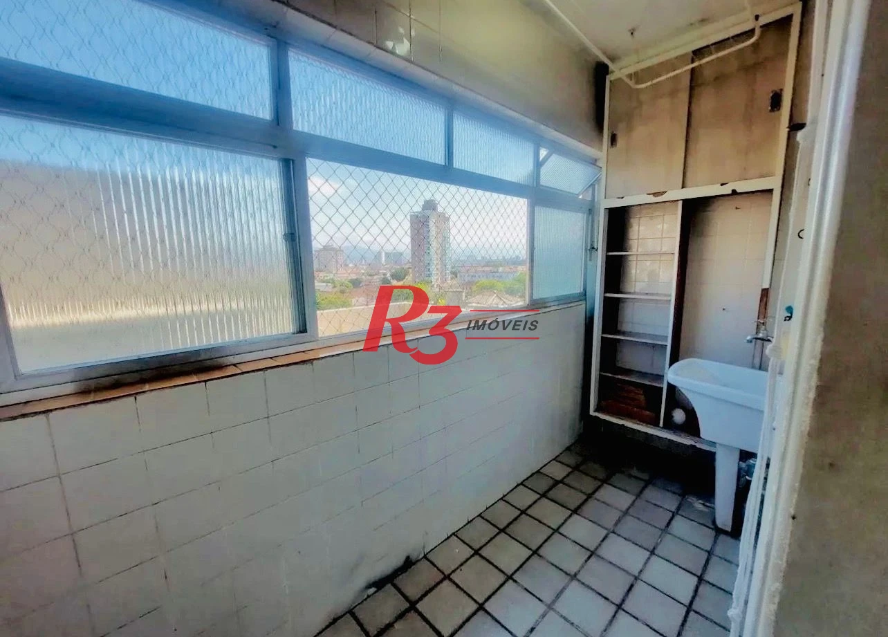 Apartamento com 2 dormitórios à venda, 64 m² por R$ 450.000,00 - Aparecida - Santos/SP
