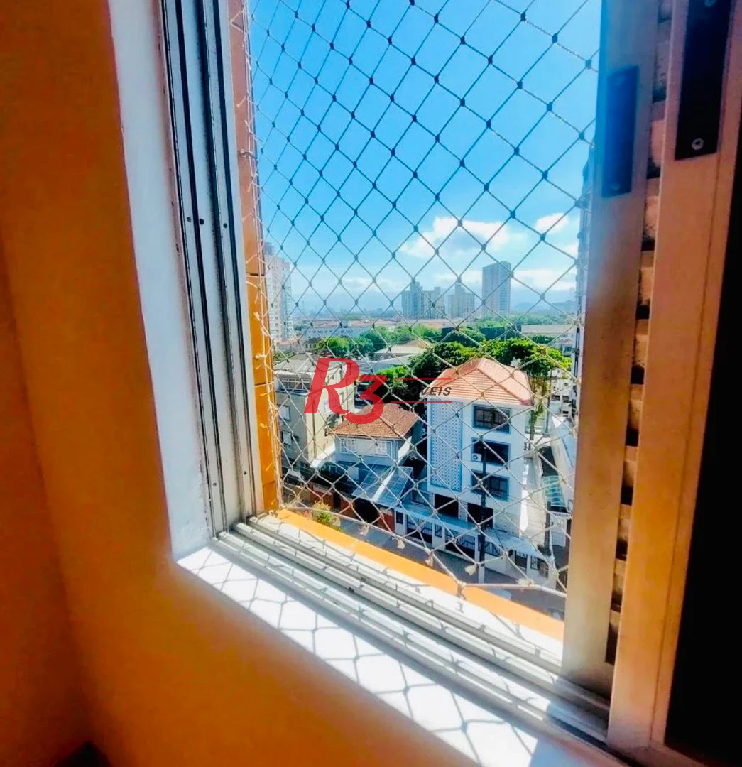 Apartamento com 2 dormitórios à venda, 64 m² por R$ 450.000,00 - Aparecida - Santos/SP