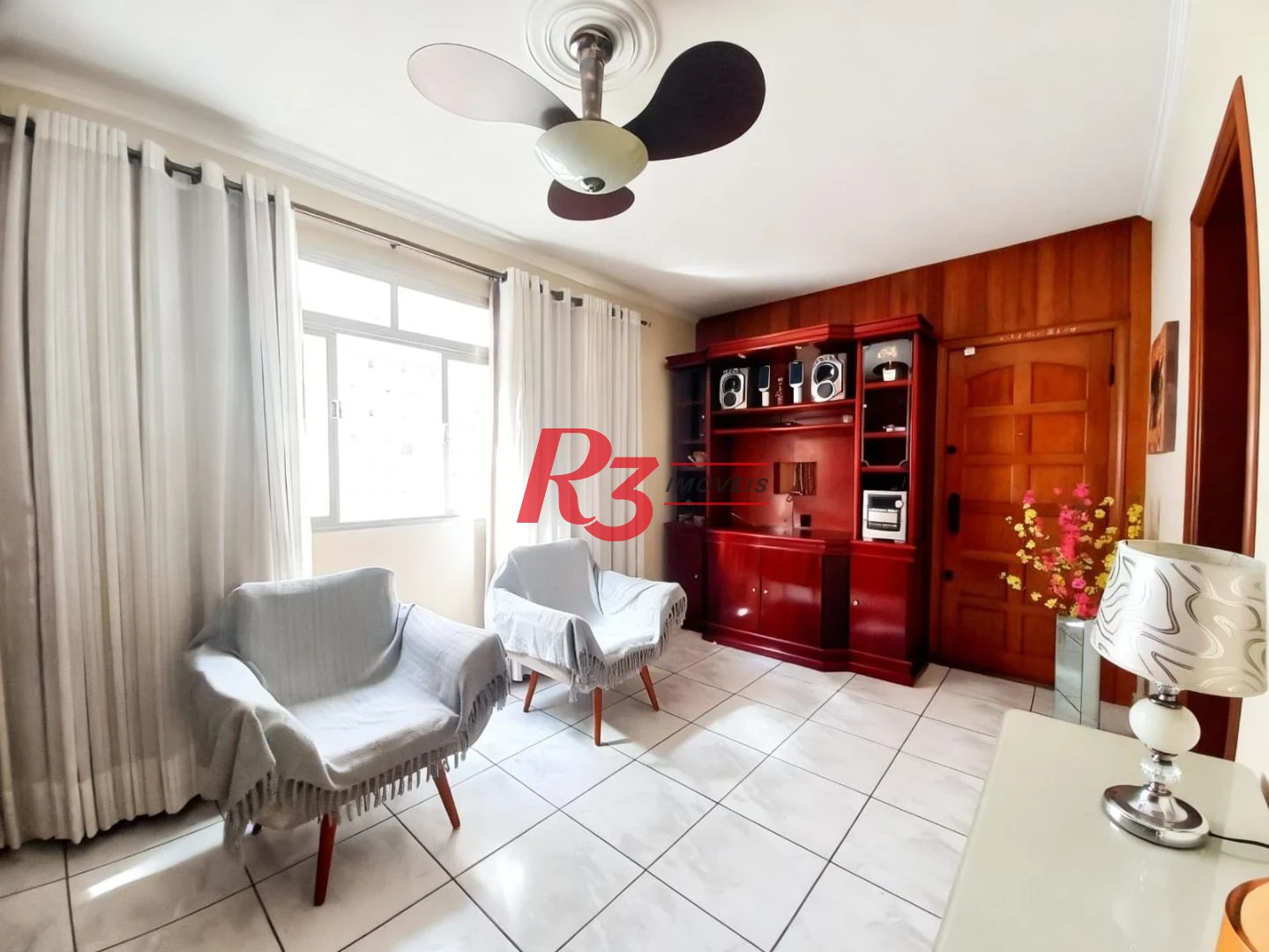 Apartamento com 3 dormitórios à venda, 120 m² por R$ 605.000,00 - Marapé - Santos/SP