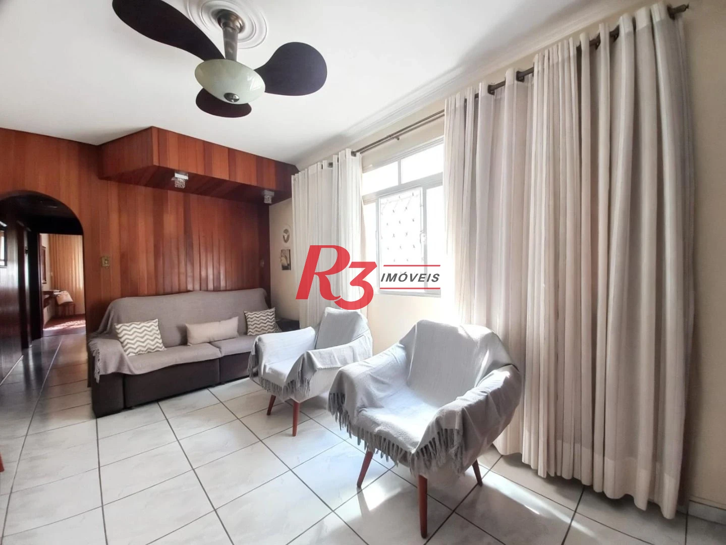 Apartamento com 3 dormitórios à venda, 120 m² por R$ 605.000,00 - Marapé - Santos/SP