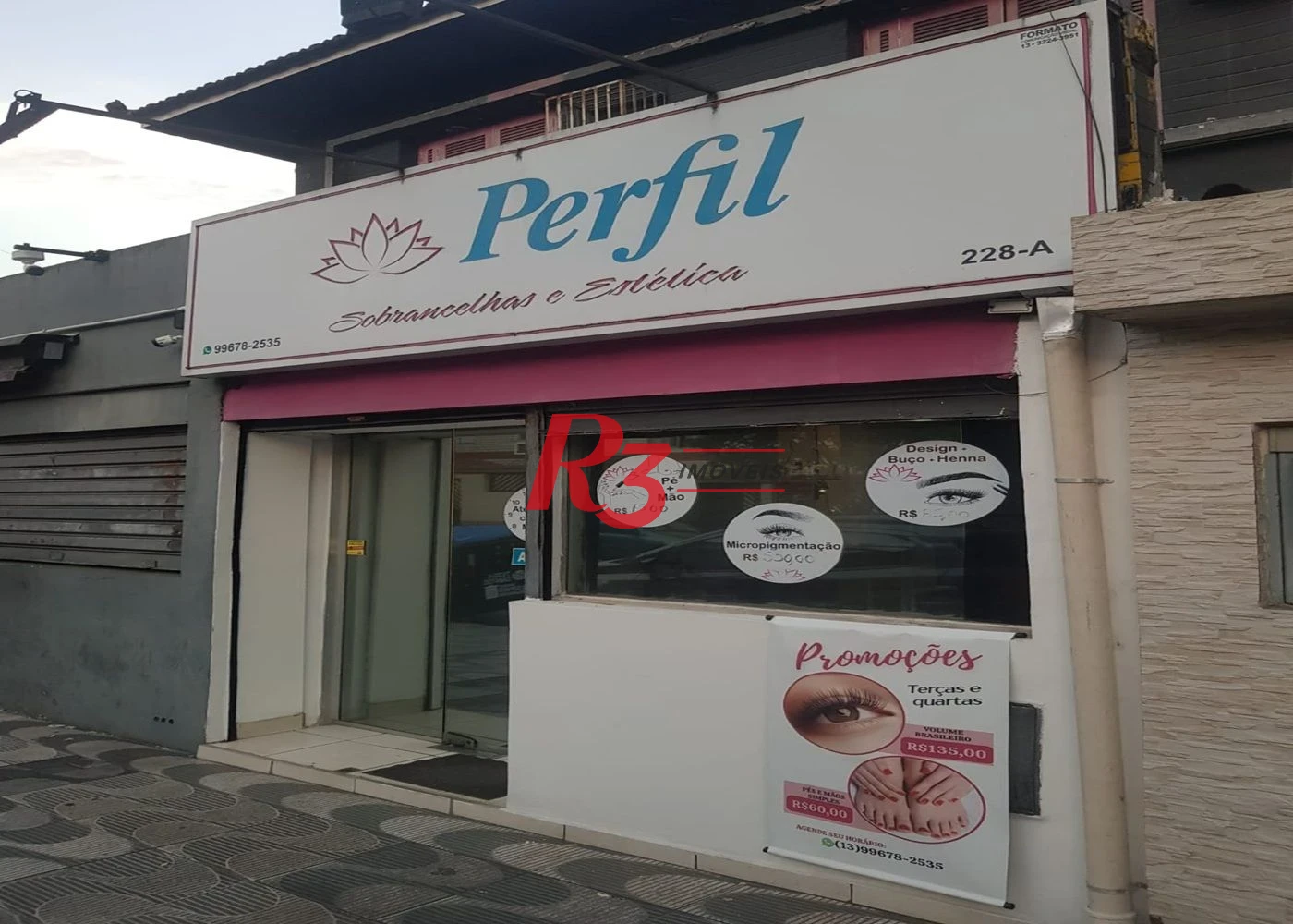 Loja para alugar, 66 m² por R$ 3.699,00/mês - Aparecida - Santos/SP