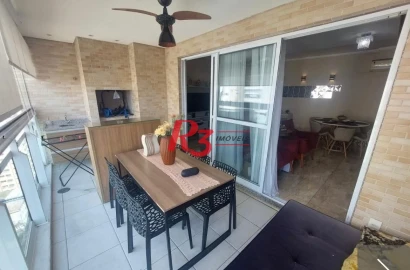Apartamento à venda, 103 m² por R$ 1.200.000,00 - Ponta da Praia - Santos/SP