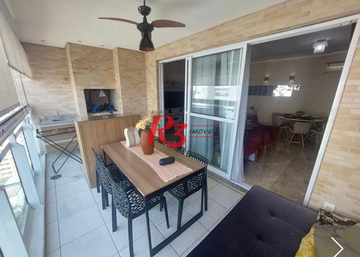 Apartamento à venda, 103 m² por R$ 1.200.000,00 - Ponta da Praia - Santos/SP