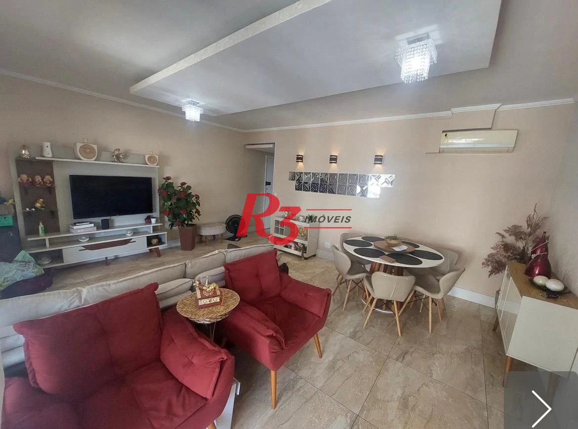 Apartamento à venda, 103 m² por R$ 1.200.000,00 - Ponta da Praia - Santos/SP