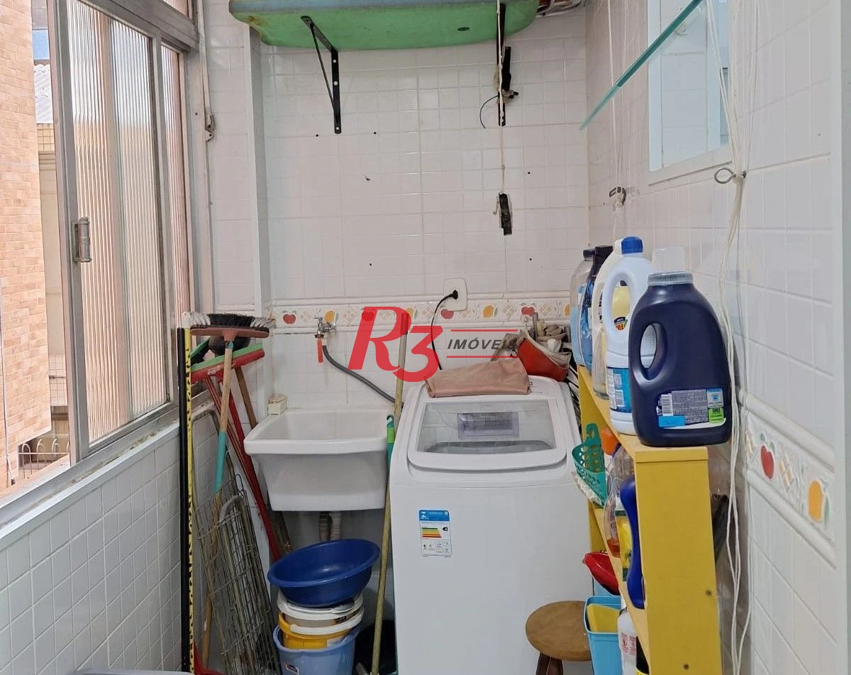 Apartamento com 2 dormitórios à venda, 98 m² por R$ 570.000,00 - Boqueirão - Santos/SP