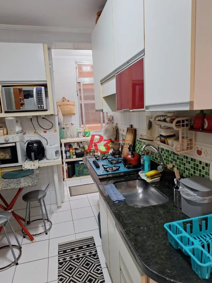 Apartamento com 2 dormitórios à venda, 98 m² por R$ 570.000,00 - Boqueirão - Santos/SP