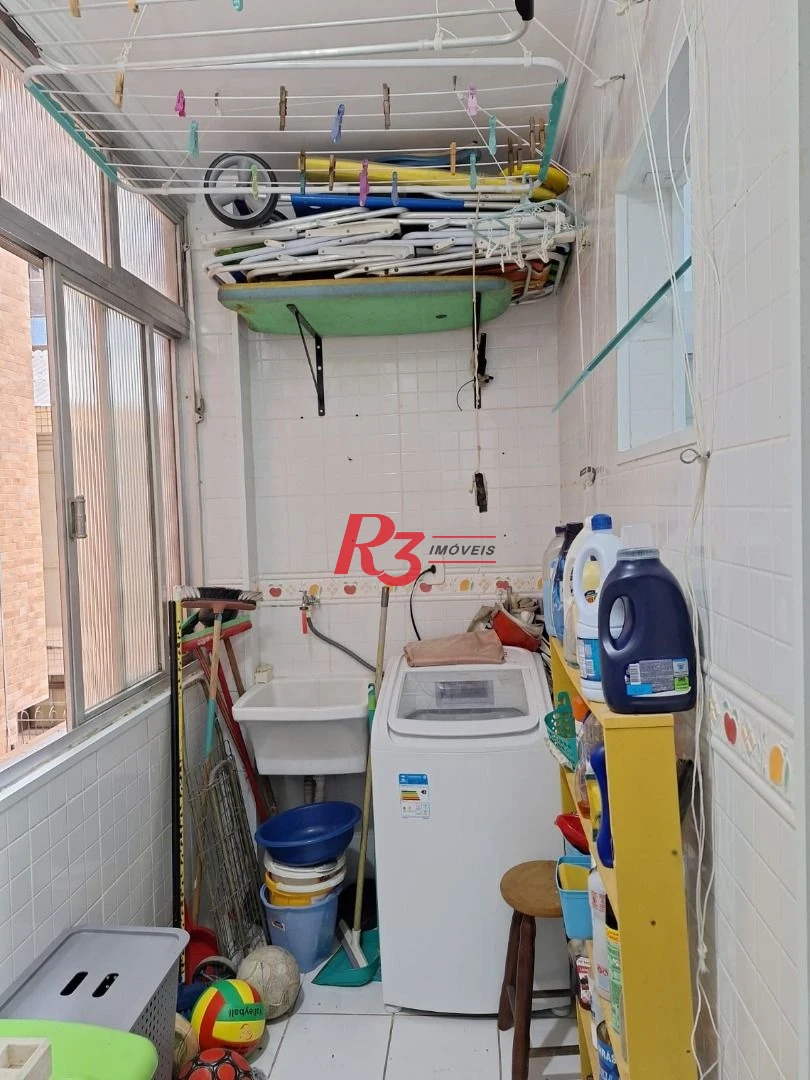 Apartamento com 2 dormitórios à venda, 98 m² por R$ 570.000,00 - Boqueirão - Santos/SP