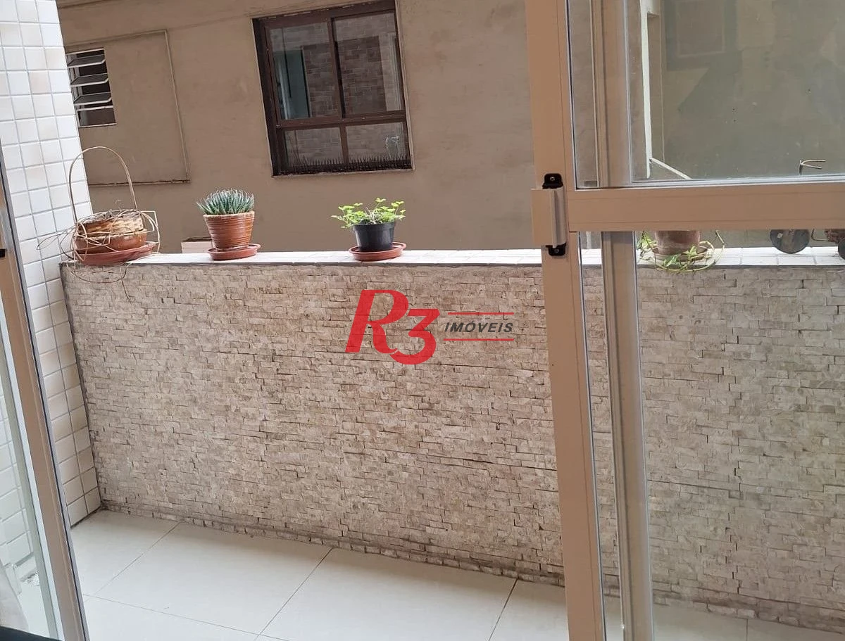 Apartamento com 2 dormitórios à venda, 98 m² por R$ 570.000,00 - Boqueirão - Santos/SP