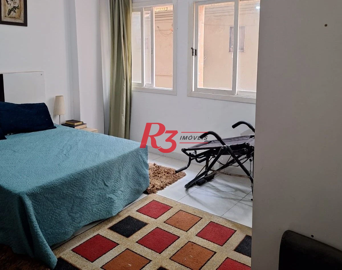 Apartamento com 2 dormitórios à venda, 98 m² por R$ 570.000,00 - Boqueirão - Santos/SP