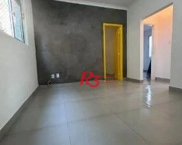 Apartamento com 2 dormitórios à venda, 60 m² por R$ 360.000,00 - Embaré - Santos/SP