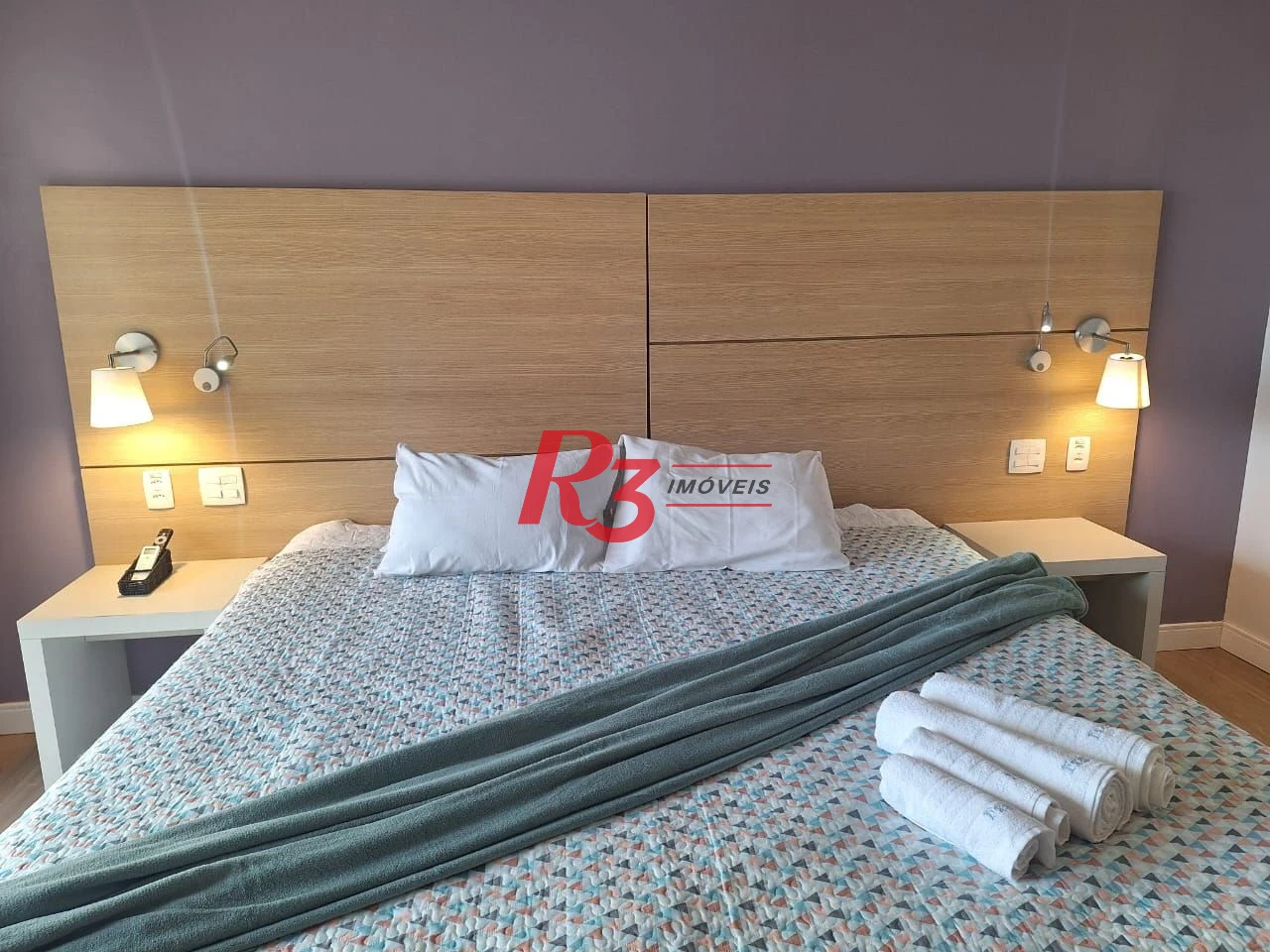 Flat com 1 dormitório à venda, 31 m² por R$ 360.000,00 - Gonzaga - Santos/SP