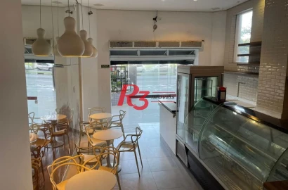 Loja, 110 m² - venda por R$ 1.065.000,00 ou aluguel por R$ 11.105,00/mês - Boqueirão - Santos/SP