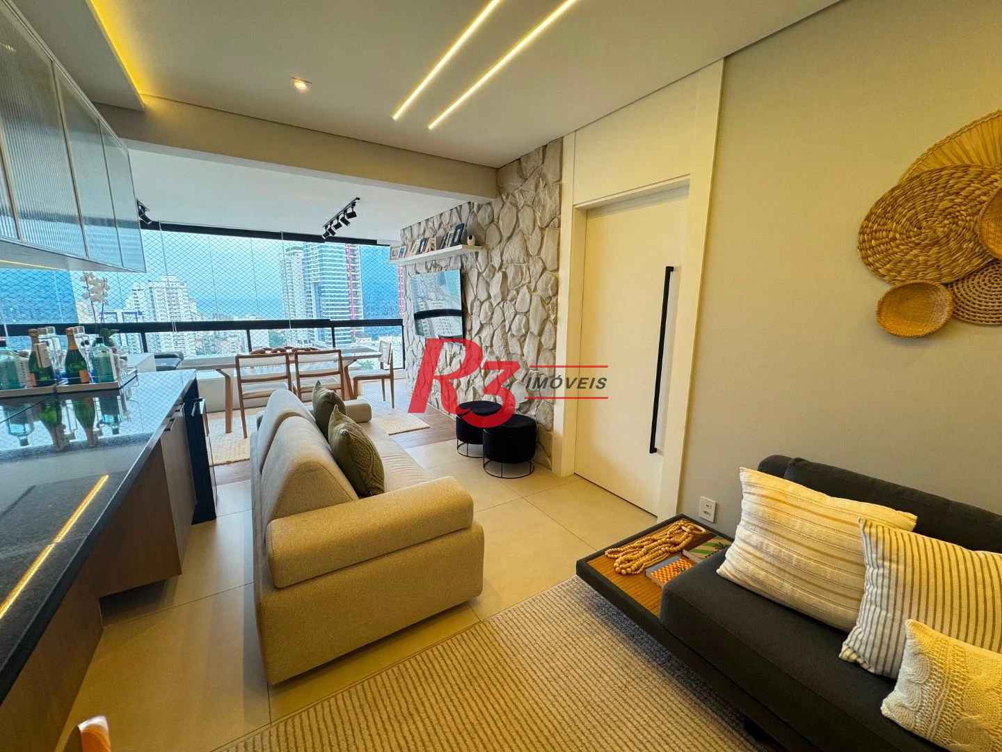Apartamento à venda, 120 m² por R$ 1.850.000,00 - Aparecida - Santos/SP