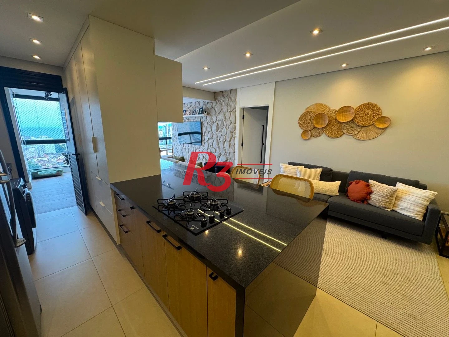 Apartamento à venda, 120 m² por R$ 1.850.000,00 - Aparecida - Santos/SP