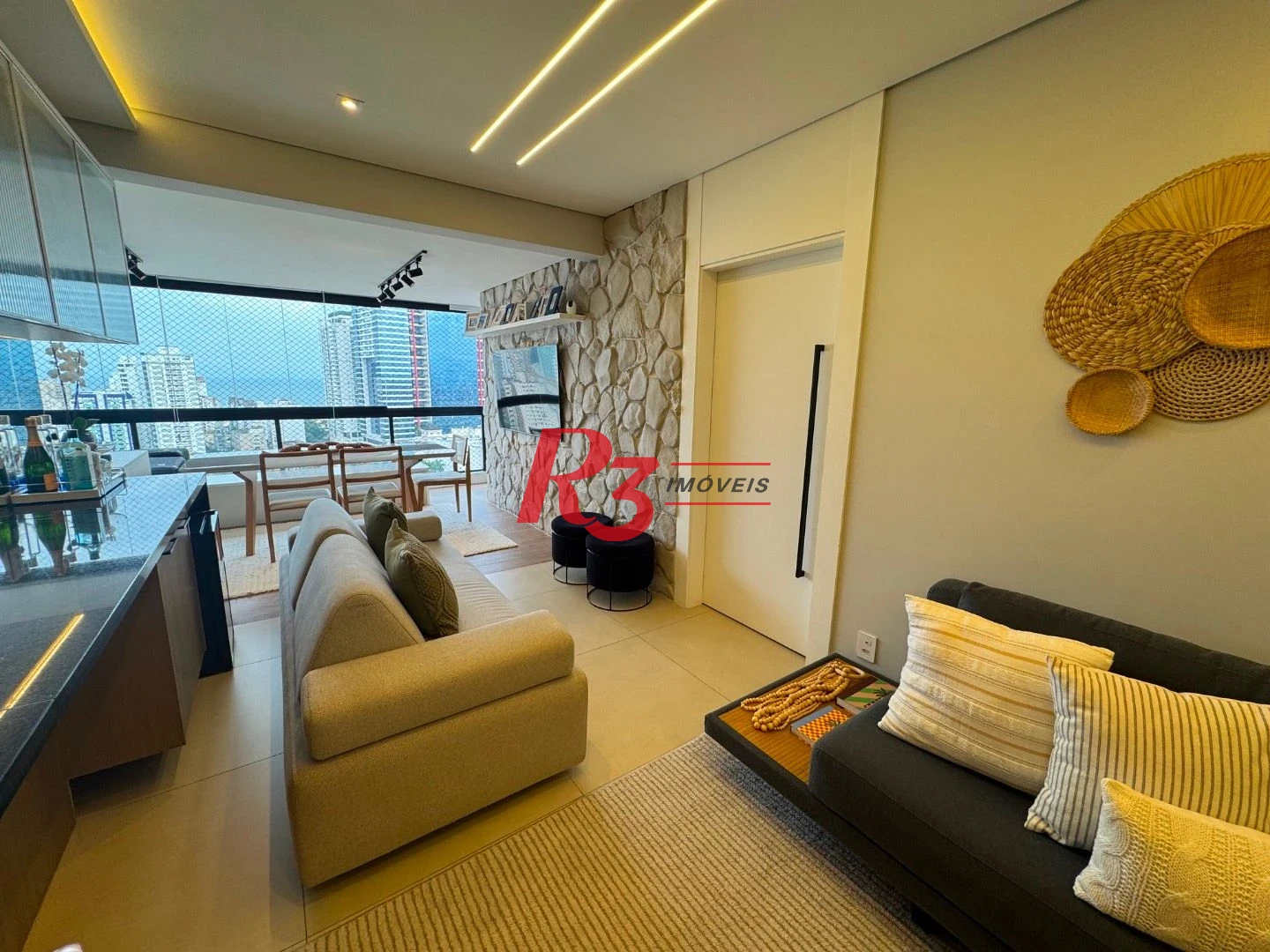 Apartamento à venda, 120 m² por R$ 1.850.000,00 - Aparecida - Santos/SP