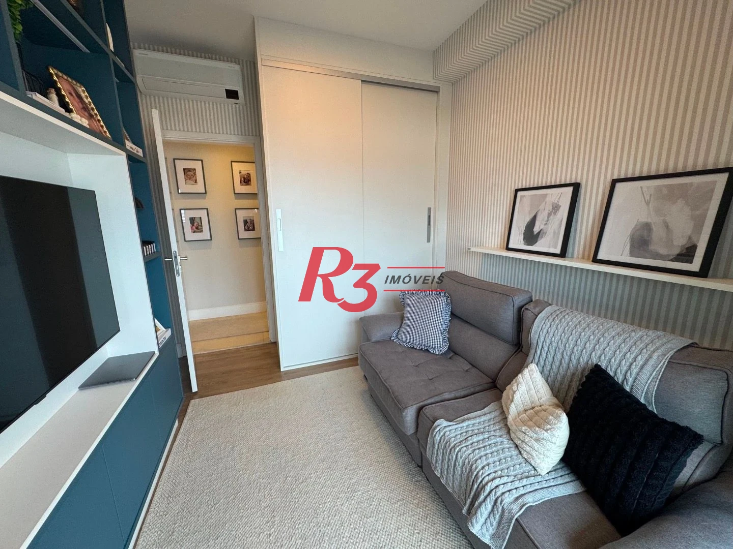 Apartamento à venda, 120 m² por R$ 1.850.000,00 - Aparecida - Santos/SP