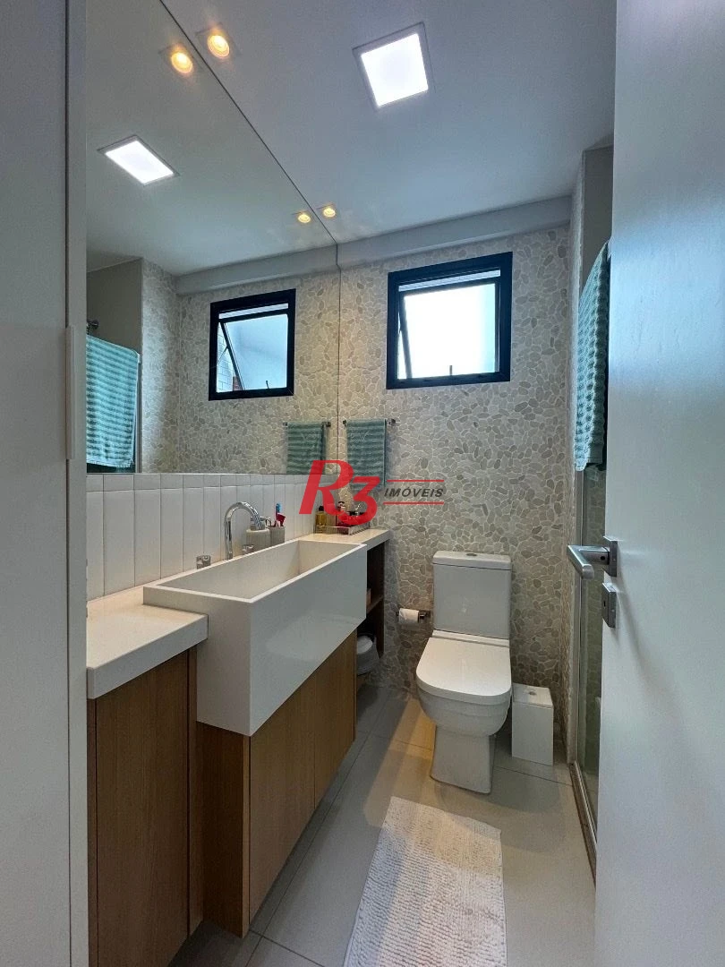 Apartamento à venda, 120 m² por R$ 1.850.000,00 - Aparecida - Santos/SP
