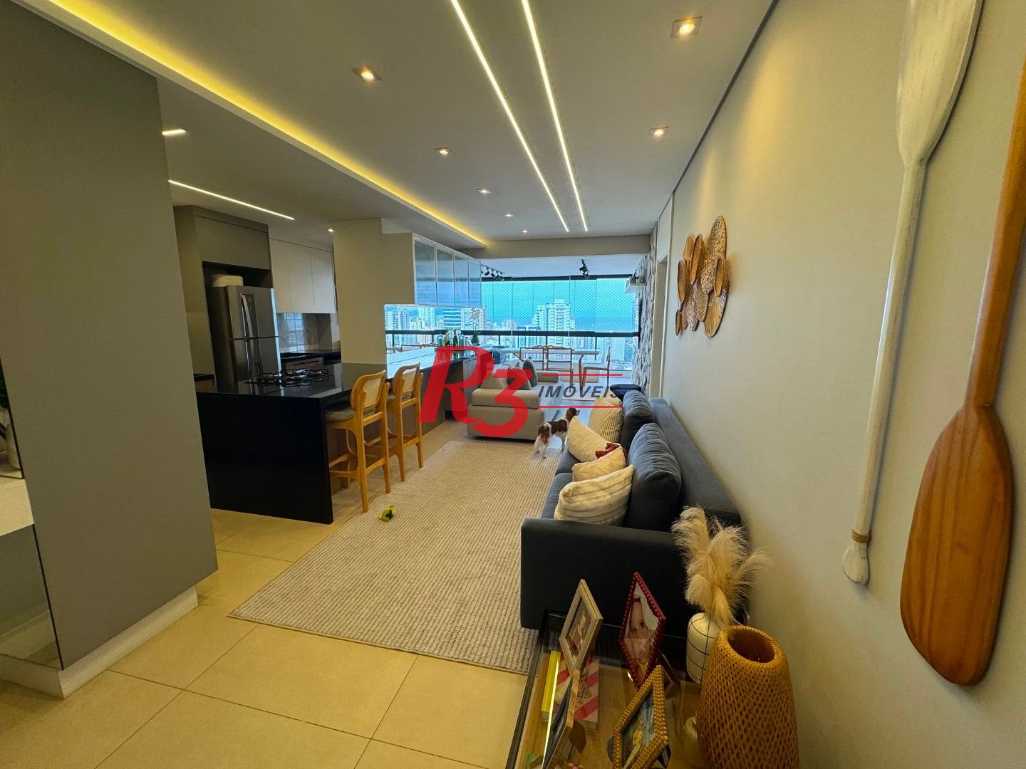 Apartamento à venda, 120 m² por R$ 1.850.000,00 - Aparecida - Santos/SP
