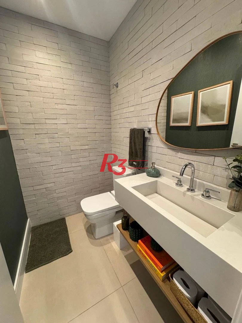 Apartamento à venda, 120 m² por R$ 1.850.000,00 - Aparecida - Santos/SP